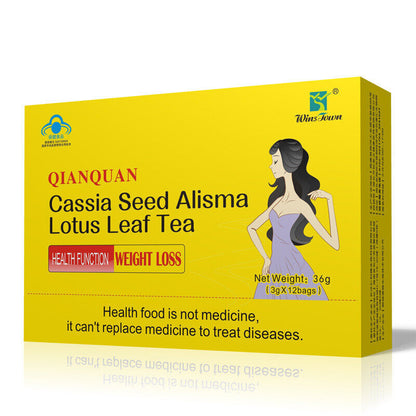 Cassia Seed Alisma Lotus Leaf Tea Bags Health Function 36g