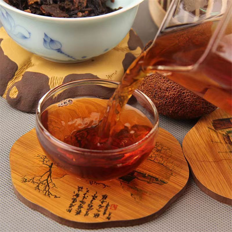 organic Tangerine Peel Pu-erh Tea Leaf Pu'er Black Tea Cooked tea Ripe puerh tea