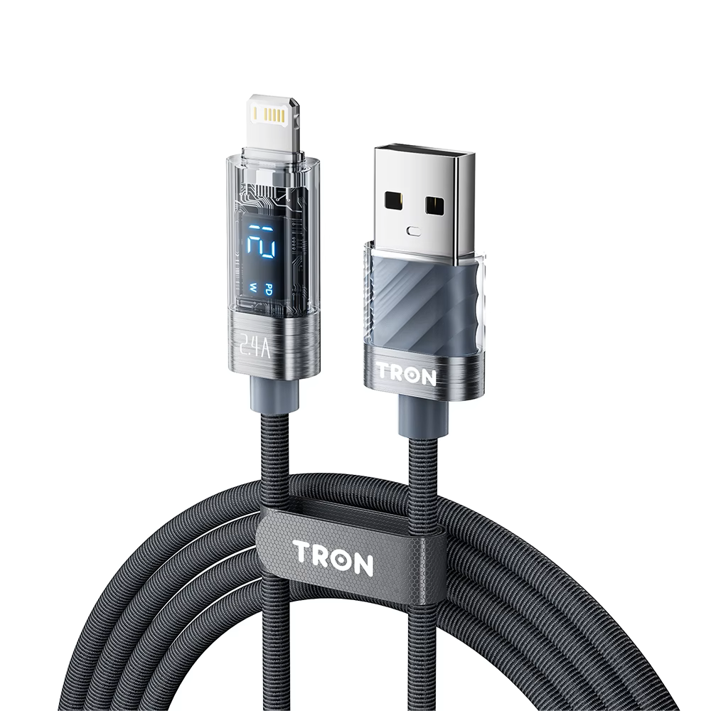TRON USB-A to USB-C / USB-C to C-L / USB-C to USB-C Fast Charging Cable,5 ft