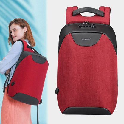 Anti Theft Backpacks 15.6inch USB Charging Laptop College School Bag 46*31*15 CM
