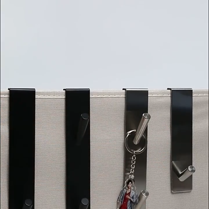 Over Glass Door Hooks Stainless Steel S-Shape Holder Bathroom Shower Towel Racks