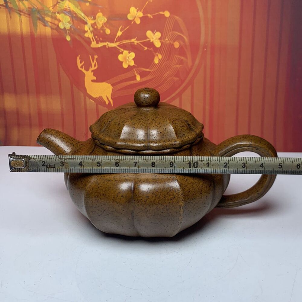 Collector Vintage Chinese Yixing Purple Clay Teapot Zisha Ceremony Nice Teaware