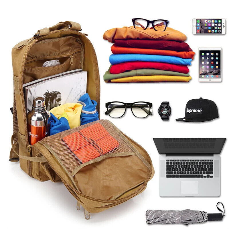 Tactical Backpack Camping Man Rucksacks Hunting Pack Sport Trekking Fishing Bag