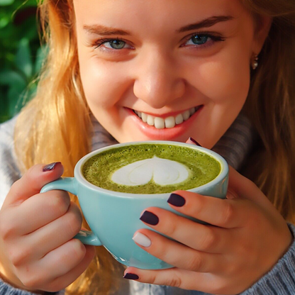 Premium Organic Matcha Green Tea Powder Unsweetened 3.5OZ,Latte & tea