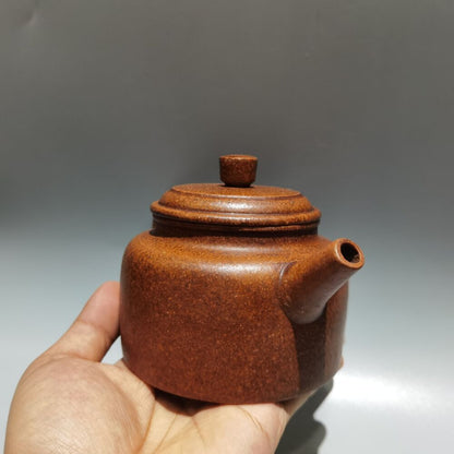 6.3″ China Yixing Zisha purple Clay pot handmade Kung Fu tea health Teapot 360ml