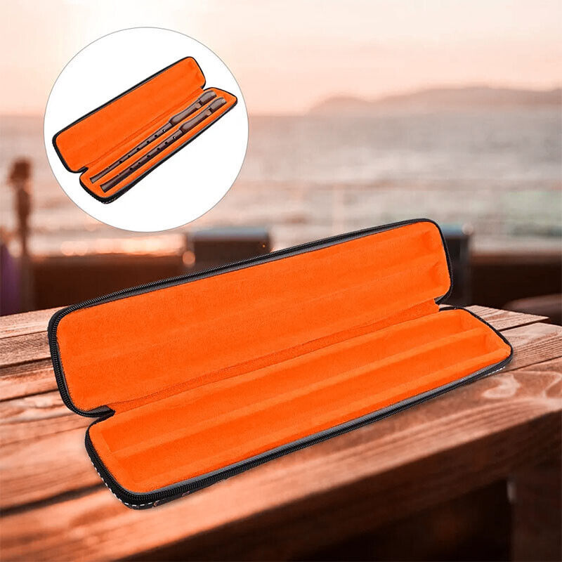 Bamboo Flute Box Shockproof Resistant to Moisture Instrument Flute Case Bag