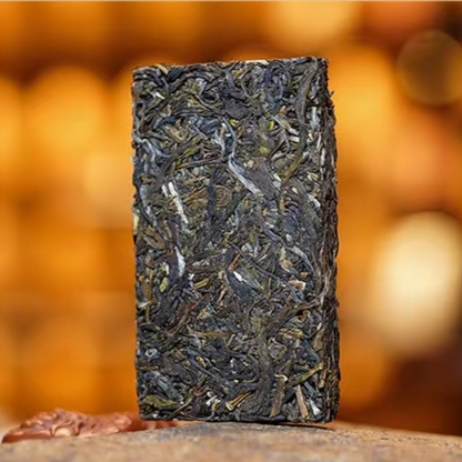 Iceland Ancient Tree Raw Pu'er Brick Tea Yunnan Mengku Puerh Shengcha Pu-erh Tea