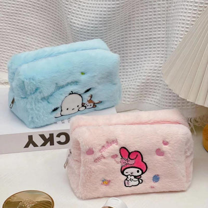 Cinnamoroll My Melody Pochacco Kuromi Cosmetic Bag Storage Bags Pencil Case