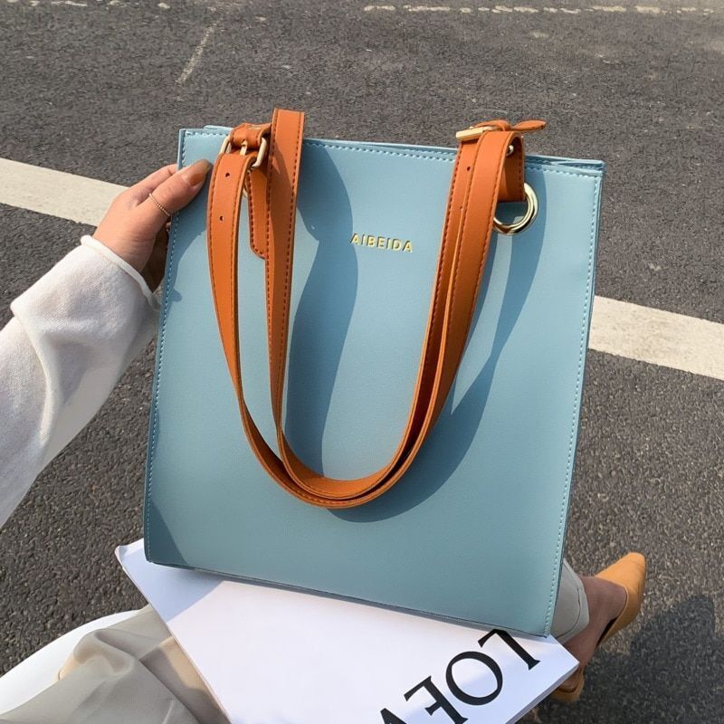 Handbag Fashion Bag Designer Luxury Leather Shoulder Bag Female Sac 27*31*11 CM