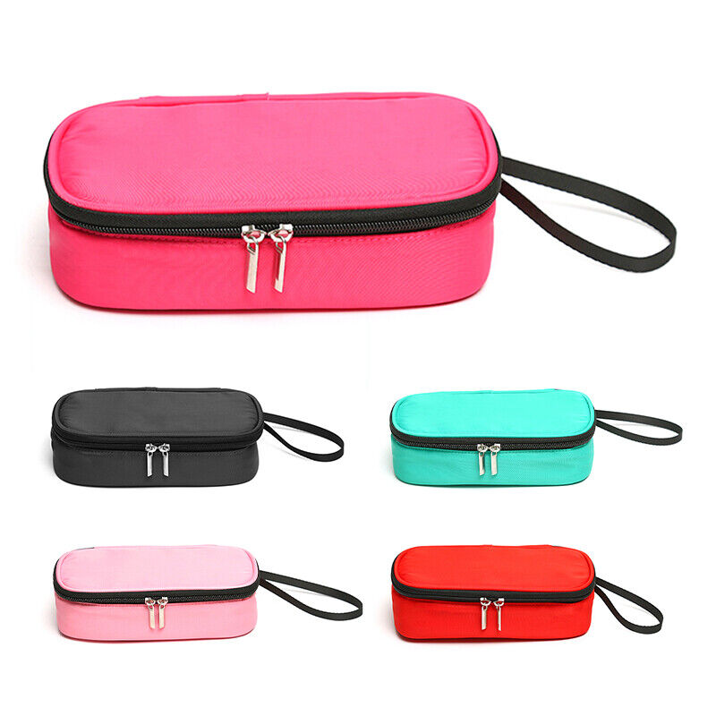 5 Colors Insulin Cooling Bag Portable Diabetic Pocket Pill Protector without Gel