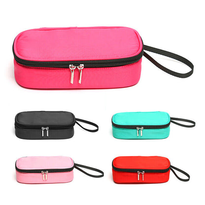 5 Colors Insulin Cooling Bag Portable Diabetic Pocket Pill Protector without Gel