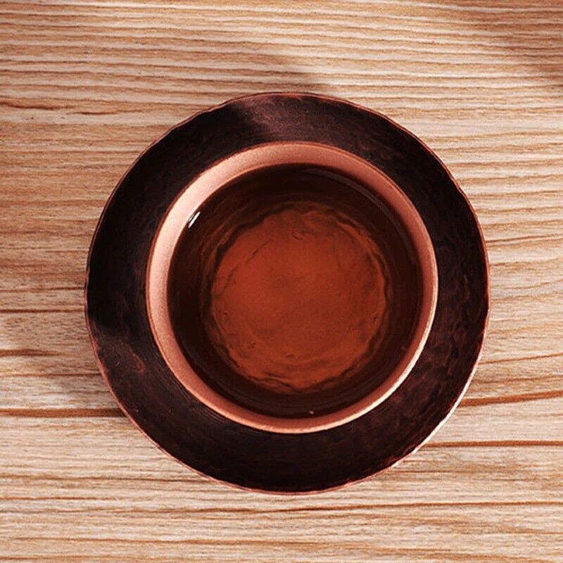 Bowls 50ml Engraved Pure Copper Mini Vodka Liqueur Spirits Retro Coffee Wine Cup