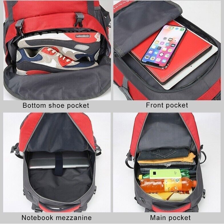 Travel Backpack Camping Trekking Bag Man Woman Hiking Cycling Backpack