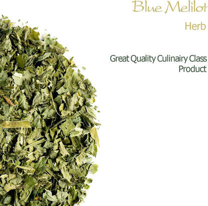 Melilot Blue Herb - Blue Fenugreek - Meliloti coerulea, Trigonella caerulea