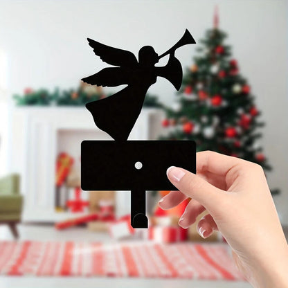 Metal Angel Hook, Key Belt Hanging Hook, Wall Hook, Christmas Decoration