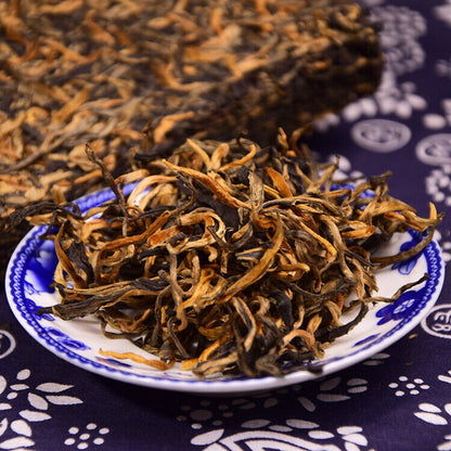 Brick Fengqing Dian Hong Golden Buds Dianhong Yunnan Dian Hong Black Tea 250g