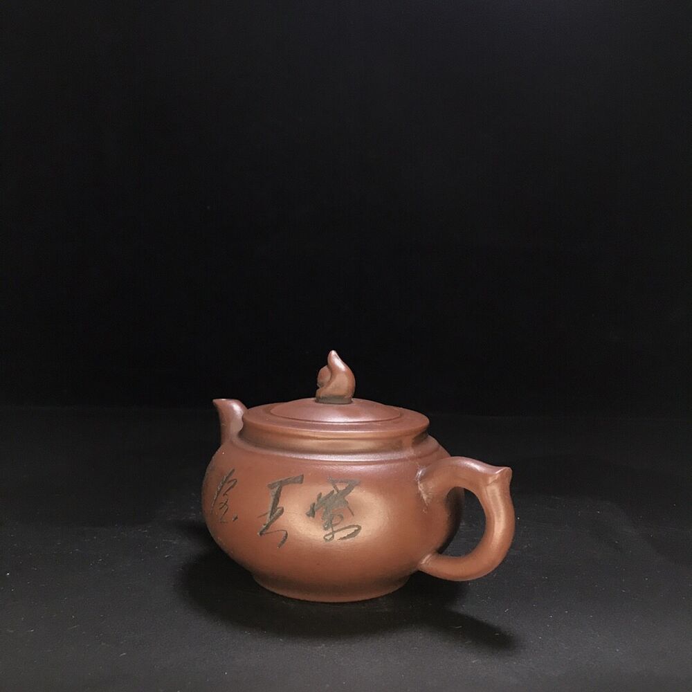 vintage chinese yixing purple clay teapot zisha ceremony teaware collection rare