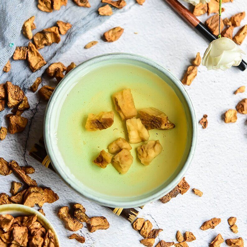 Organic Chicory Root Dried Herb Makes A Healthy Tea Premium Quality