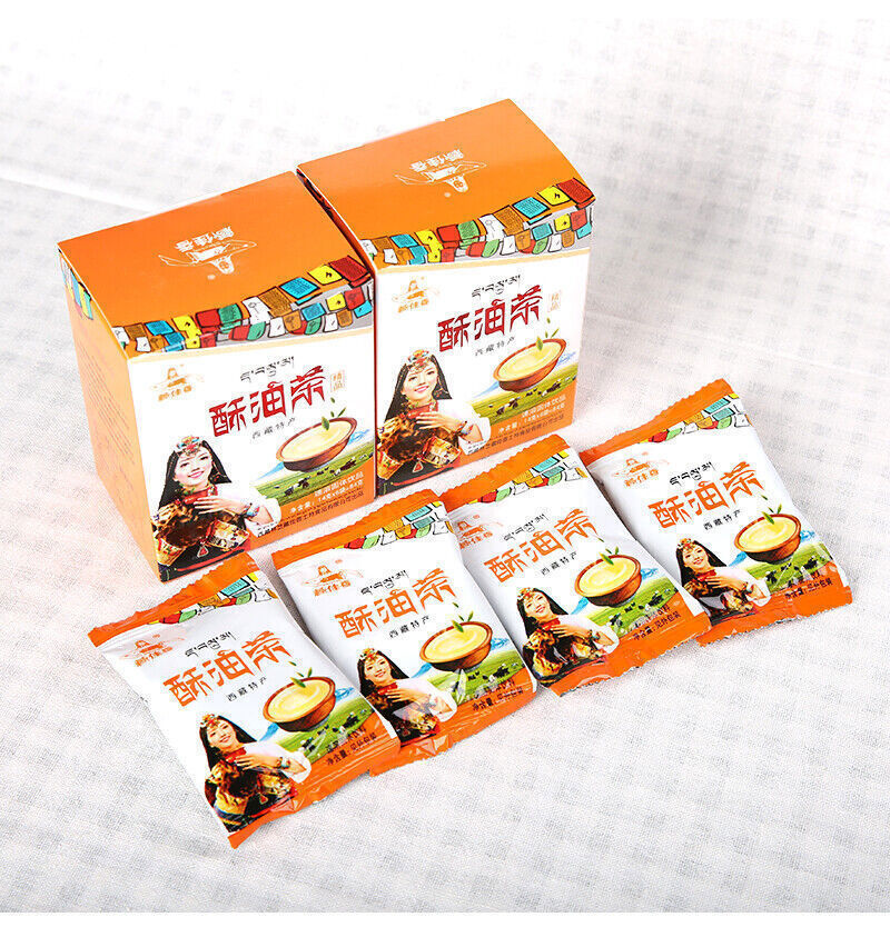 Tibetan Tea Su You Cha Original Salty Flavour Yak Instant Butter Tea 84g
