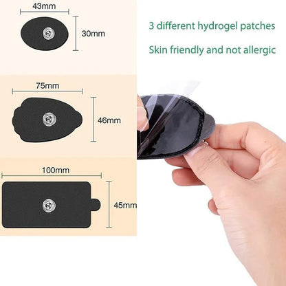 Tens Unit Rechargeable Muscle Stimulator Massager Pain Relief Dual Channel