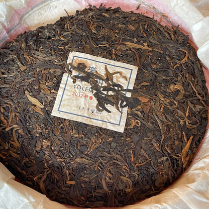 Pu-erh tea,2012,The Great Tea Tree,攸樂 Euler,399g,Raw