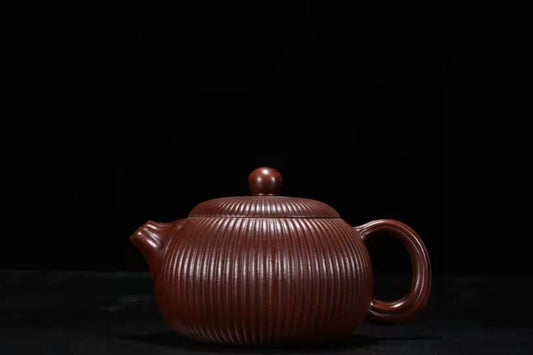 Chinese Yixing Zisha Clay Handmade Kung Fu Tea Exquisite Teapot 品名:筋纹西施
