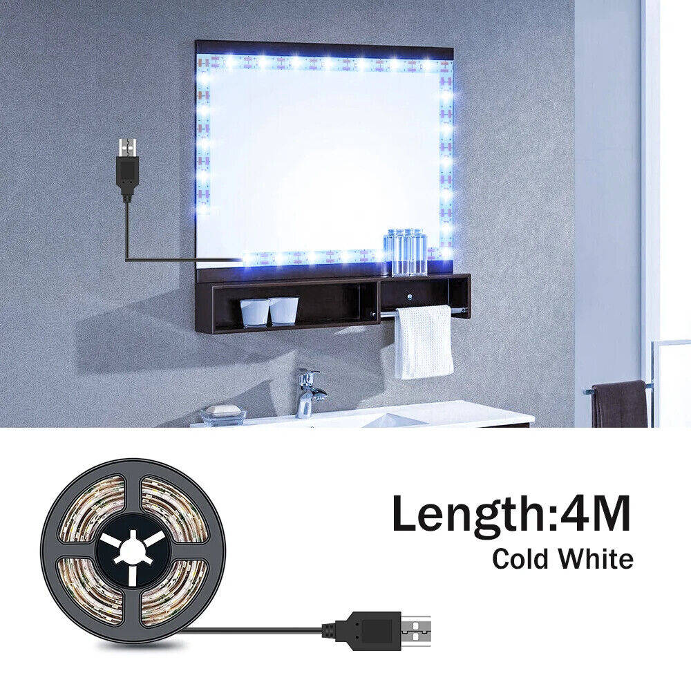 Makeup Mirrors Lamps Tape LED Lights Strips Vanity Dressing Table Wall Lighting