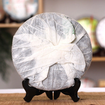 Liming Bajiaoting Guhua Tea Puer Yunnan Brown Mountain Pu'er Raw Tea 357g