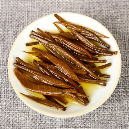 Big Single Bud Black Chinese Tea Yunnan Fengqing Big Golden Needle Tea 100g