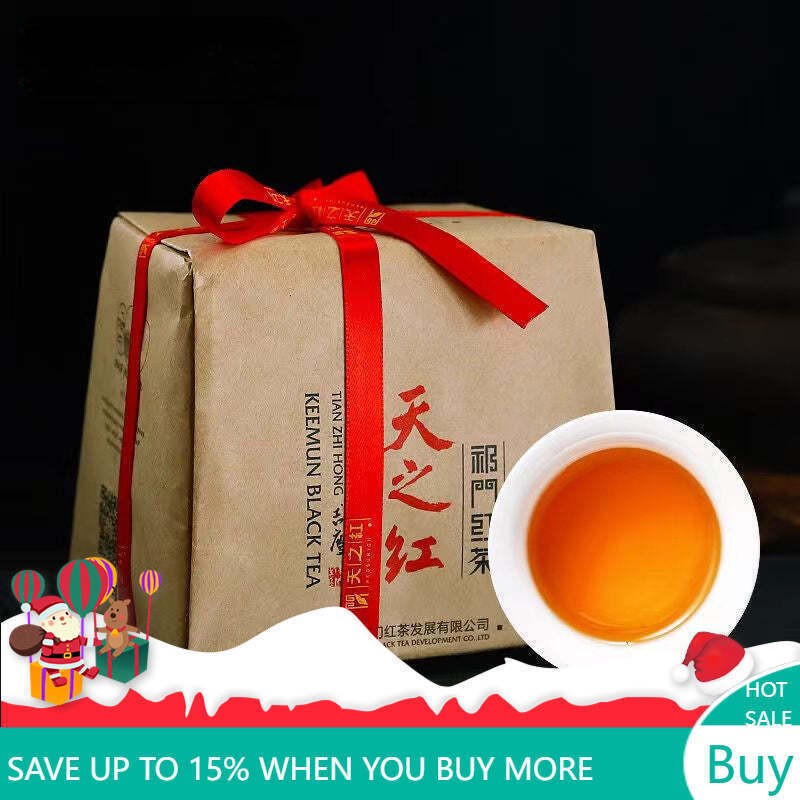 180g Qimen Black Tea Bag Package Keemun Loose Leaf Tea Premium Kungfu Black Tea