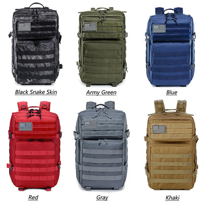 50L Camouflage Army Backpack Men Tactical Bags backpack Trekking Rucksack Bag