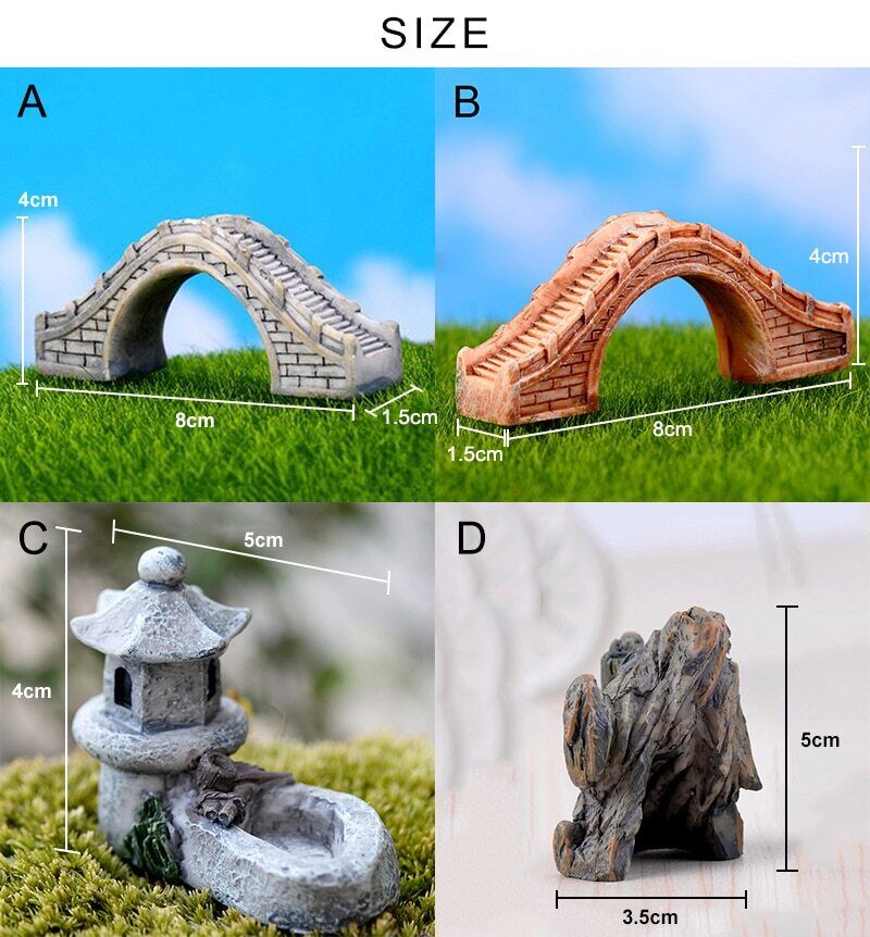 Ant Farm Decoration Insects Pet Nest House Anthill Resin Micro-Landscaping Decor