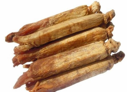 Ginseng Root 6 Years Korean Dry Red Ginseng Health Food Herbal Tea Organic Herbs