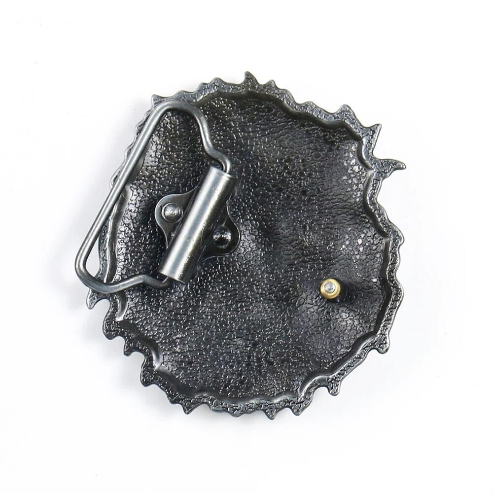 Men Belt Buckles 4cm Width Suitable Animal Lion Western Cowboy Jeans Accessories
