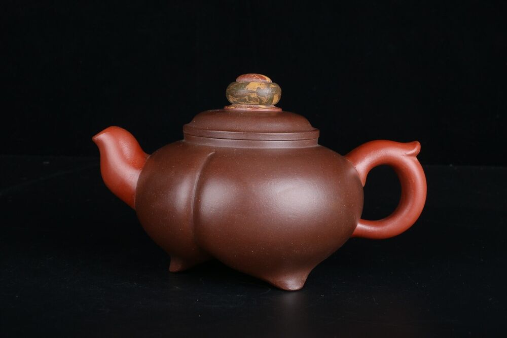 Vintage Chinese Yixing Purple Clay Teapot Zisha Ceremony Exquisite Teaware Art