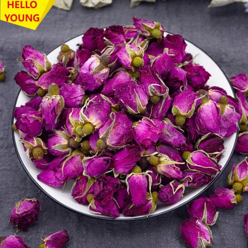 Rose Buds Tea,rose Flowers Chinese Flower Tea,blooming Flower Tea 17.6oz/35.2oz