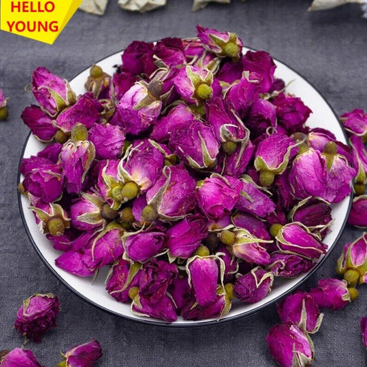 Rose Buds Tea,rose Flowers Chinese Flower Tea,blooming Flower Tea 17.6oz/35.2oz