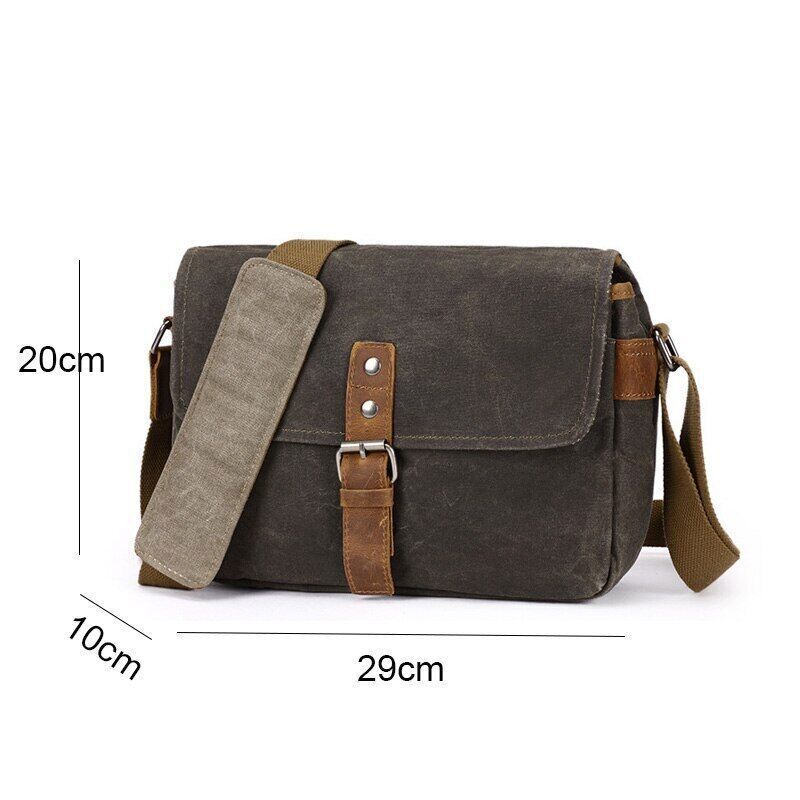 Outdoor Camera Shoulder Bag Men Camera Bags Canvas Crossbody Bag