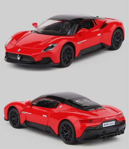 1:32 Maserati MC20 Cabrio Dicast Model Toy Car Vehicle Collection Gift Kid Sound