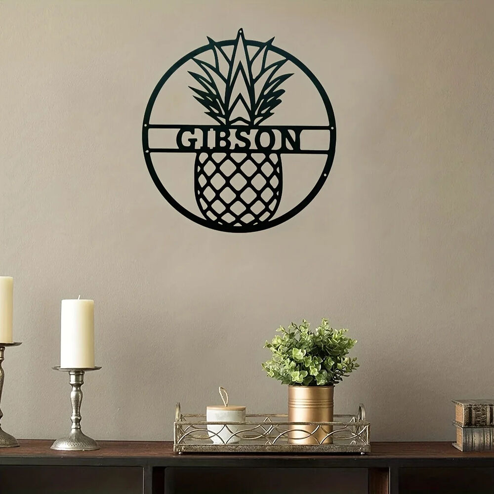 Pineapple Metal Art Wall Decoration Wall Hanging, Kitchen, Home Decoration