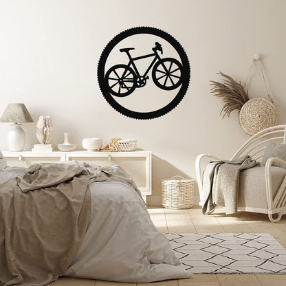 Metal Bike Wall Art, Cyclist Gift, Biker Art, Bicycle Wall Art, Metal Wall Decor