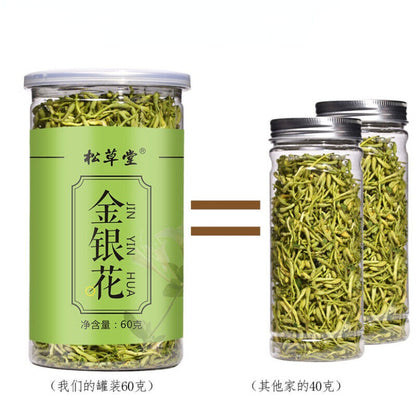 High Quality Herbal Tea Jinyinhua Healthy Drink Honeysuckle Tea Healthy Bio60g-