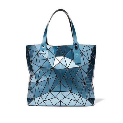 Women Bags Beach Large Tote Hologram Shoulder Bag Geometric Pouch 40*7.5*31.5 CM