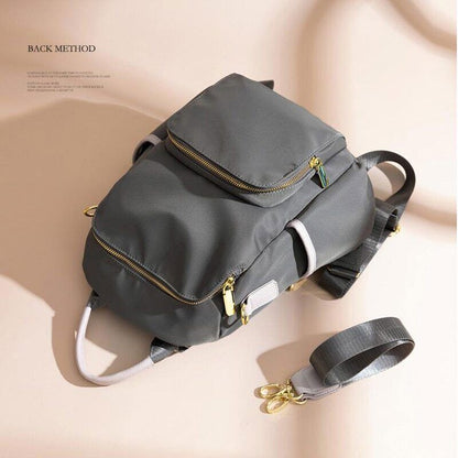 Women Backpack Oxford Cloth Lady Travel Leisure Canvas Bag Girl Schoolbag