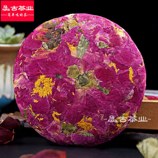 Flower Tea Cake Peony Blooming Tea Nectar Scented Herbal Green Health Tea 牡丹花茶