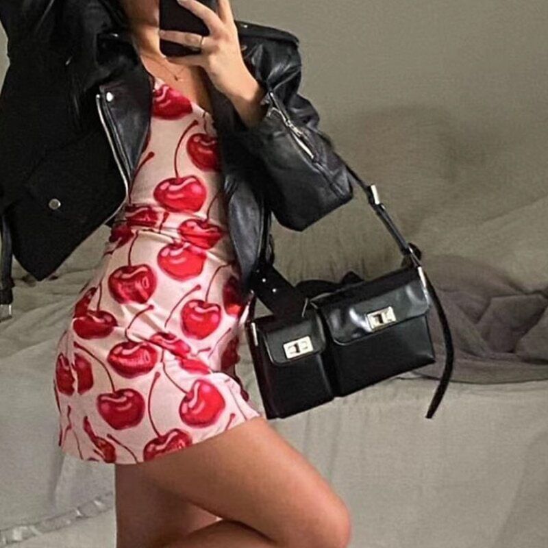 2022 New Bags Women Genuine Leather Underarm Bag Shoulder Bag