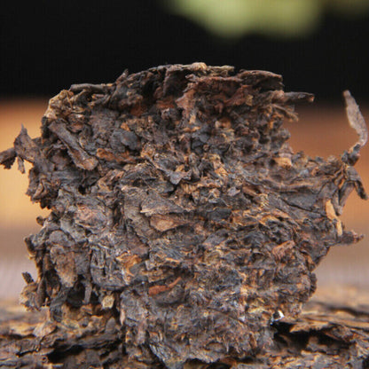 100g High Quality Ripe Pu-erh Meng Hai Old Black Puer Tea Old Tree Material Tea