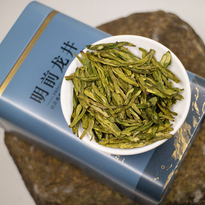 2023 New Tea West Lake Dragon Well Green Tea Before Ming Qian Longjing Cha 250g