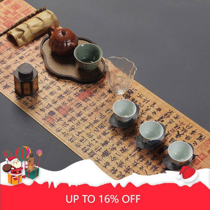 Bamboo Tea Table Mats|Table Cloth|Tea Accessories