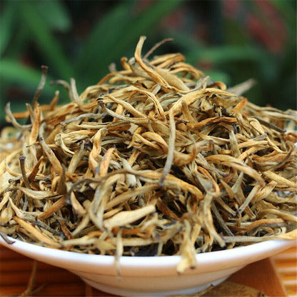 Nonpareil Fengqing Dian Hong Golden Buds Spring Dianhong Yunnan Black Tea 250g